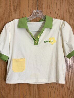 Ledin Groovy Cropped Polo